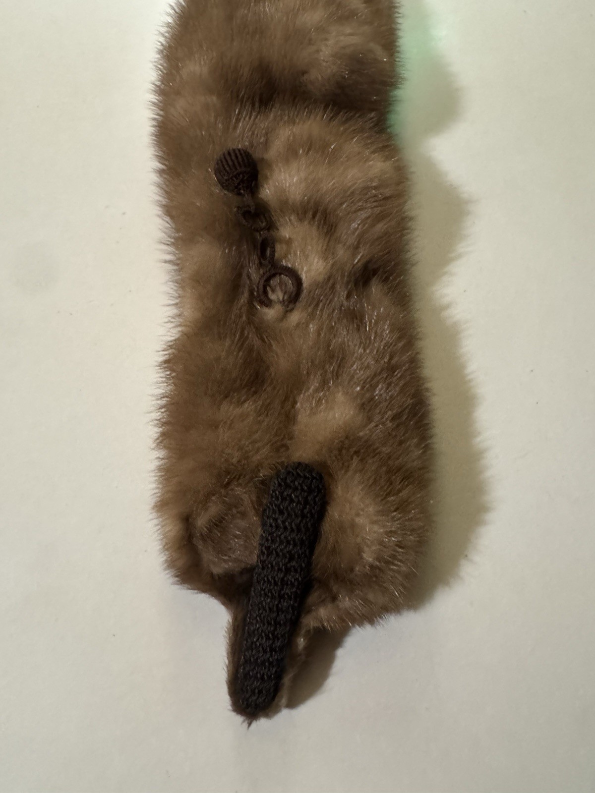 1930-40’s Mink stole Double Headed Clip On