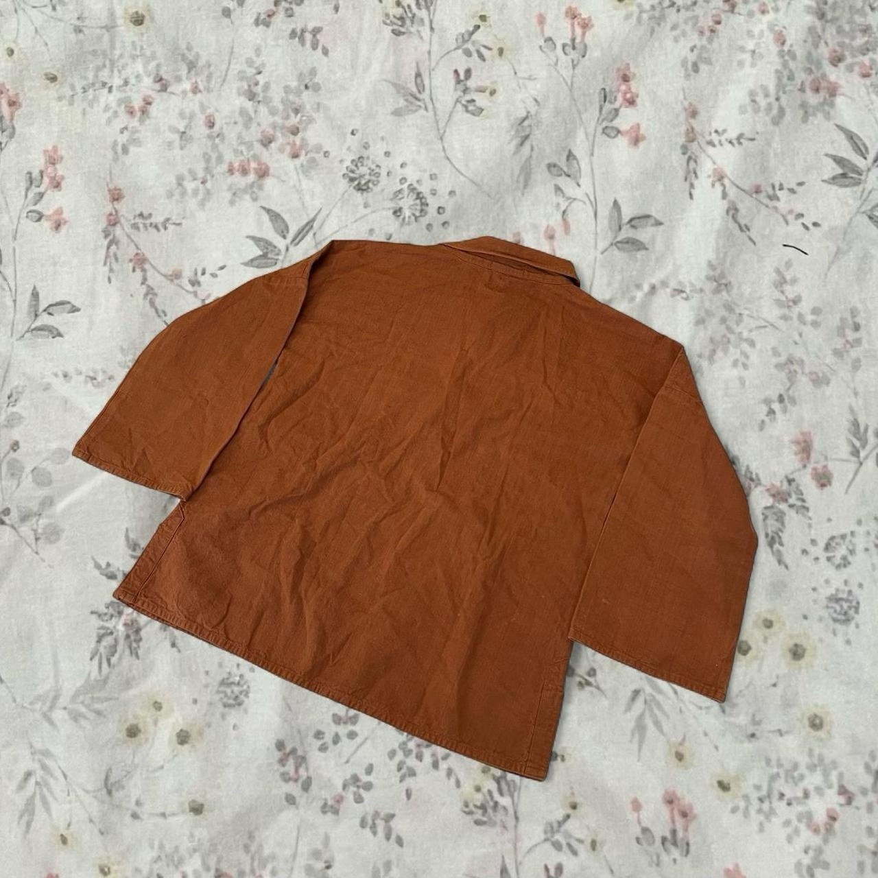 Vintage 70s The Phoenix Blouse Shirt Mexican Peasant Renaissance Cotton Twill