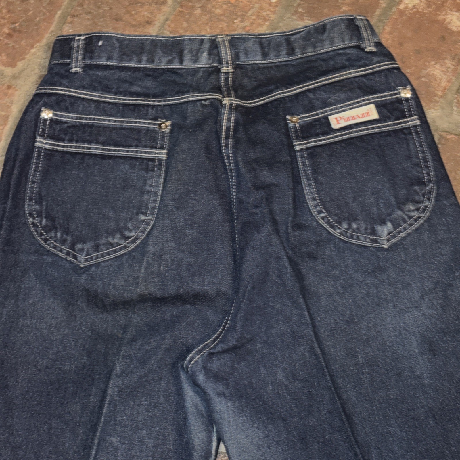 Vintage Pizzazz New York Paris Jeans High Waist Sz 16 60s 70s