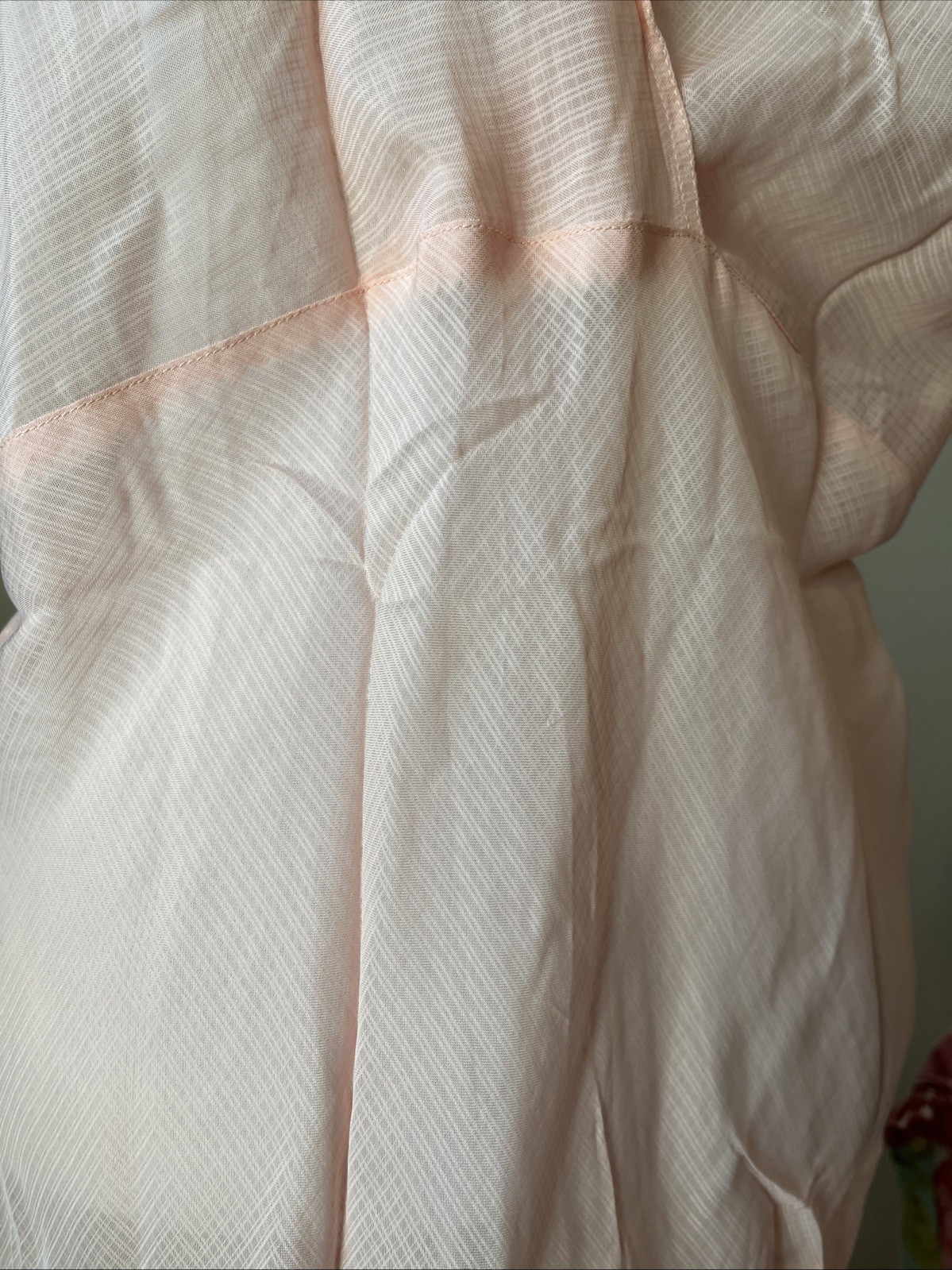 Vintage Stonecutter Slip Dress Bias Cut Pink Peach 30s 40s Rare XL?