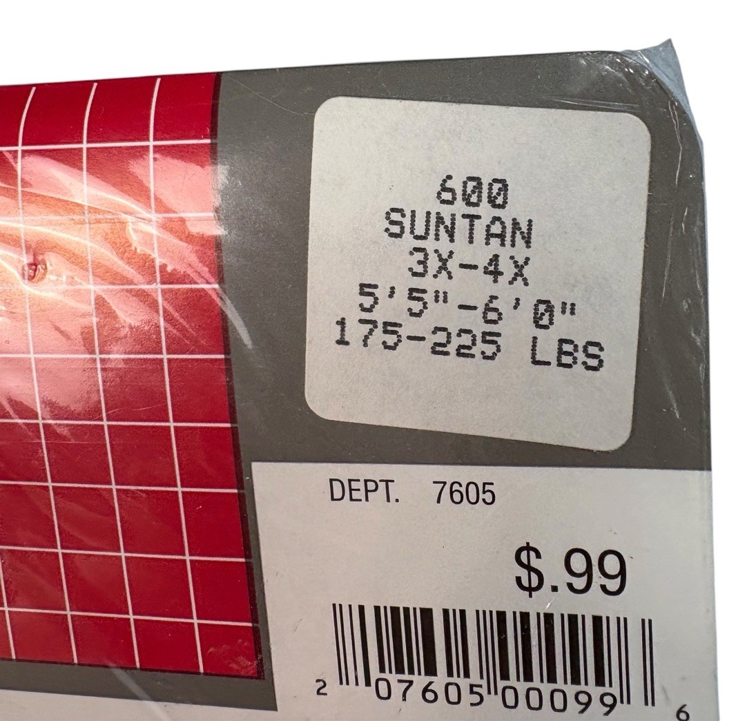 Vintage Deep Tones Queen Size Sheer Pantyhose 3X-4X NOS USA Lot 4 Coffee Suntan