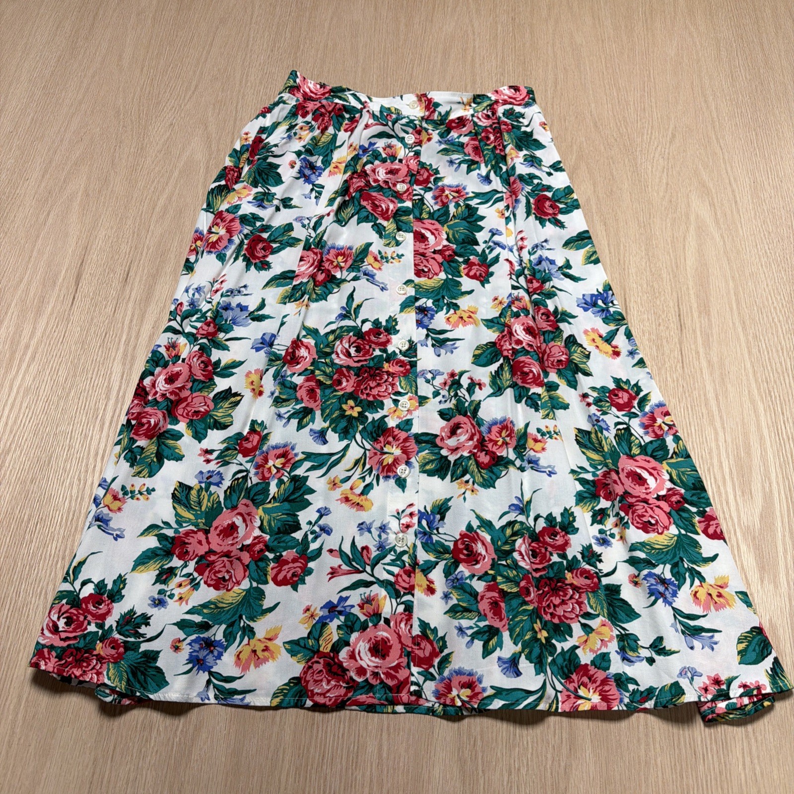 Vintage Pendleton Sophisticates Women’s 2 Piece Set Top 8P Skirt 12P Floral USA