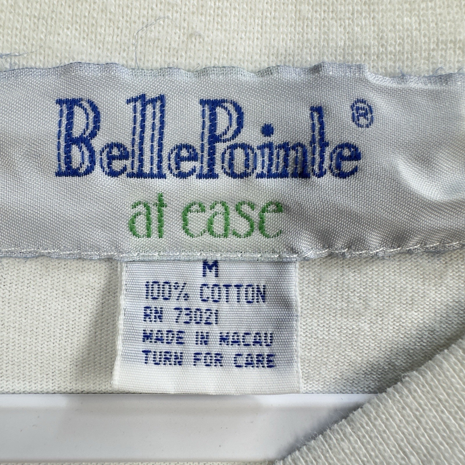 Belle Pointe At Ease Embroidered Tshirt Size M Teacher Puzzle Plsyground School