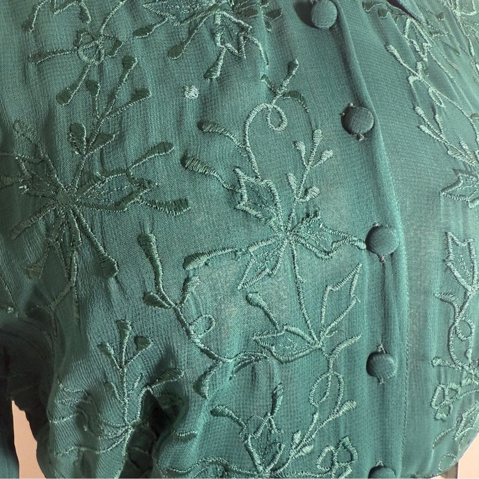 NWT! VINTAGE 90s NOSTALGIA sheer shirt DRESS SMALL