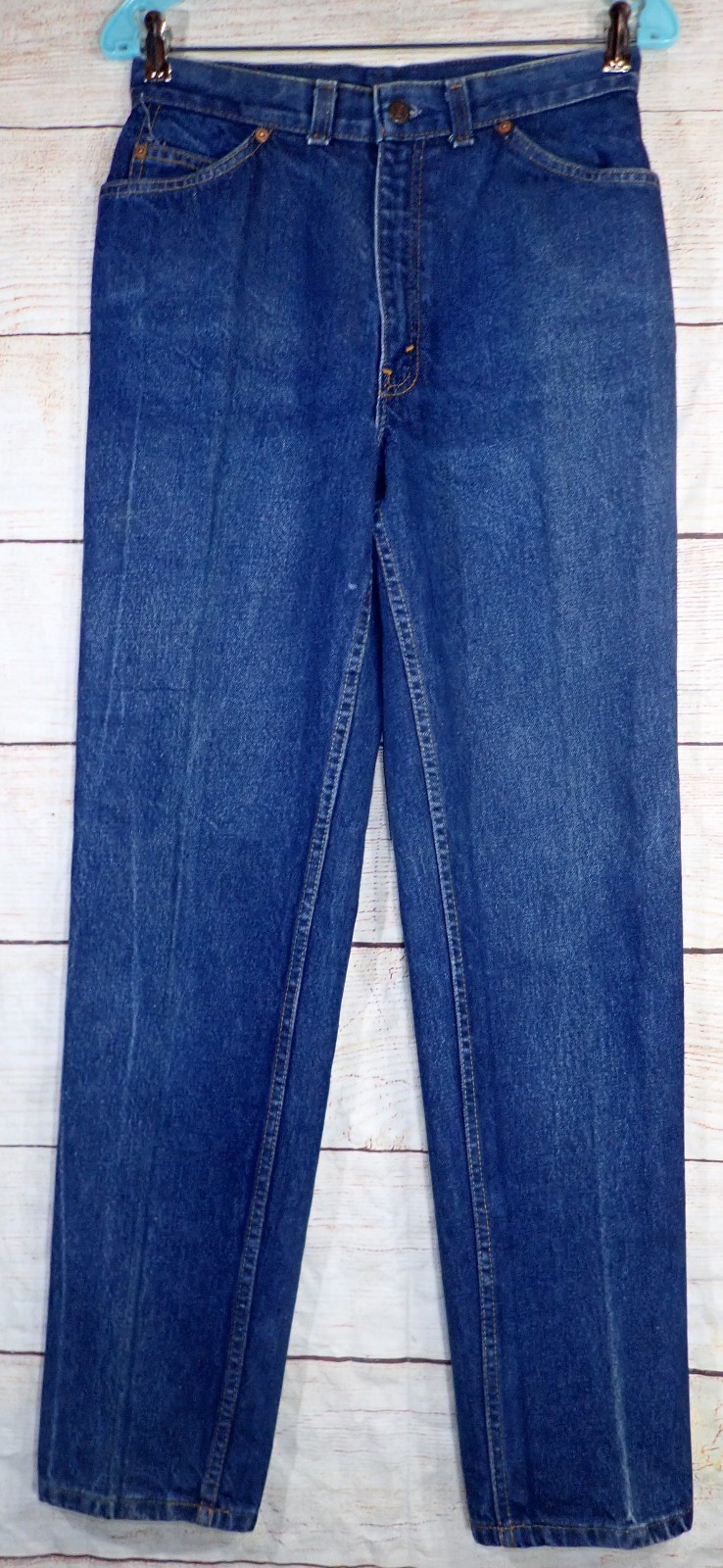 Levi’s 80s 1983 Vintage Women’s Jeans 29×31 White Patch Tab High Waist Taper Leg