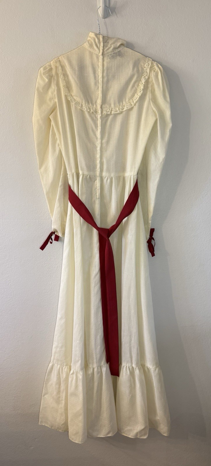 Authentic Foxy Lady San Francisco Vintage Prairie Dress Size Small Rare 60s 70s