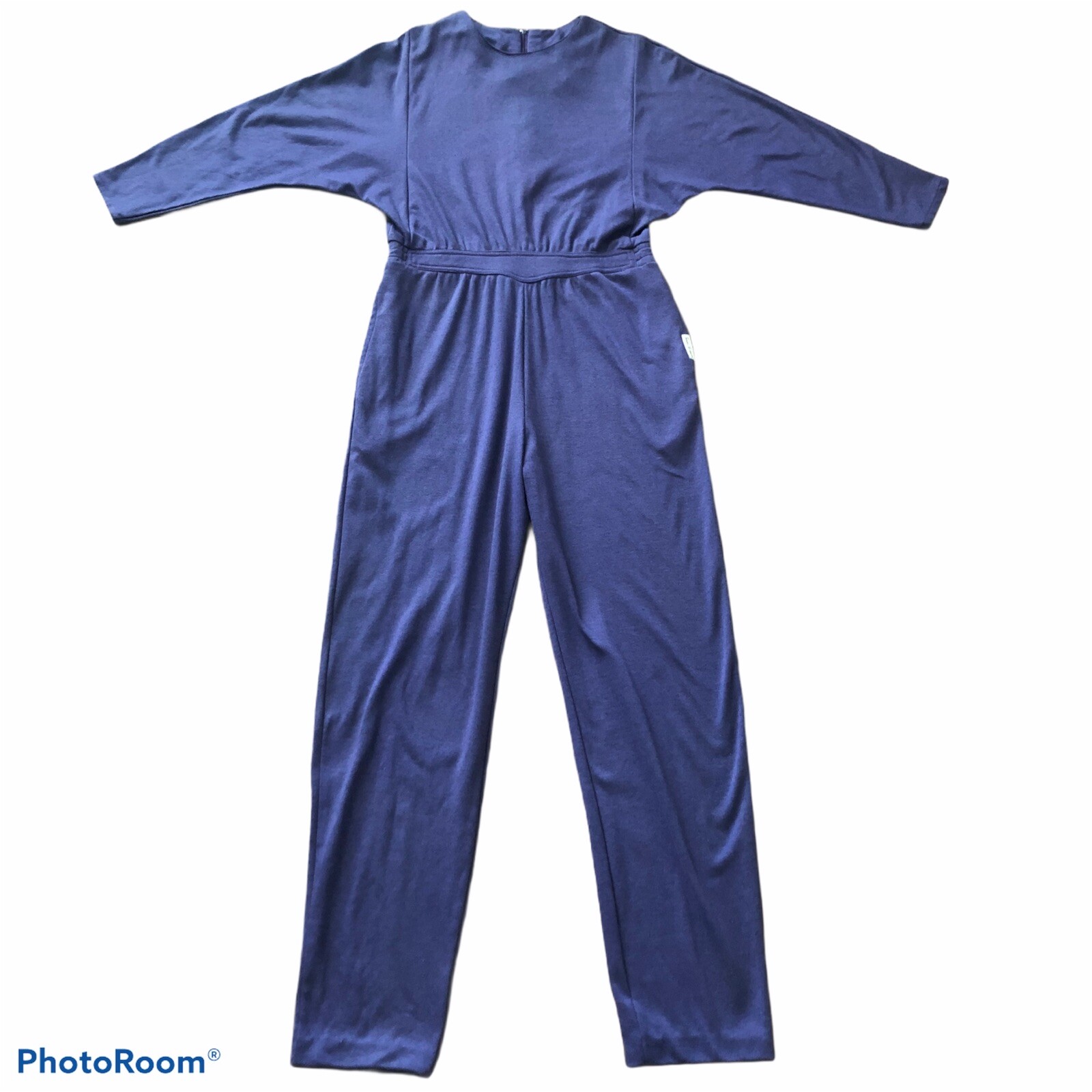 Vintage Saint Germain Jumpsuit Romper Purple 80s Size Small Pockets Y2K