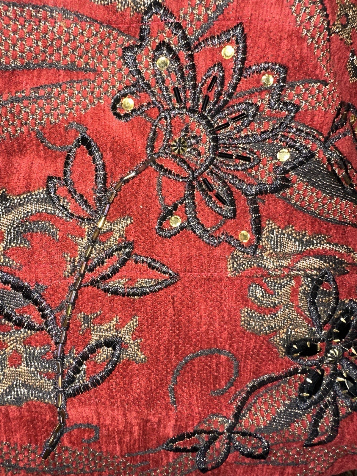 Graff California Wear Vintage Red Floral Women’s