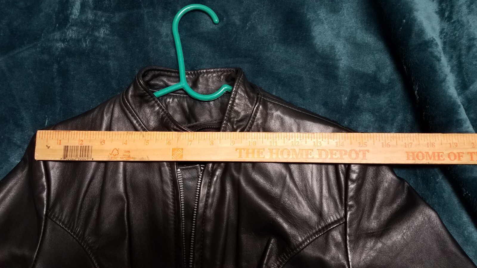 Vtg 80s Brooks Cafe Biker Leather Jacket Black Sz 32 EUC! NO Fur Liner!