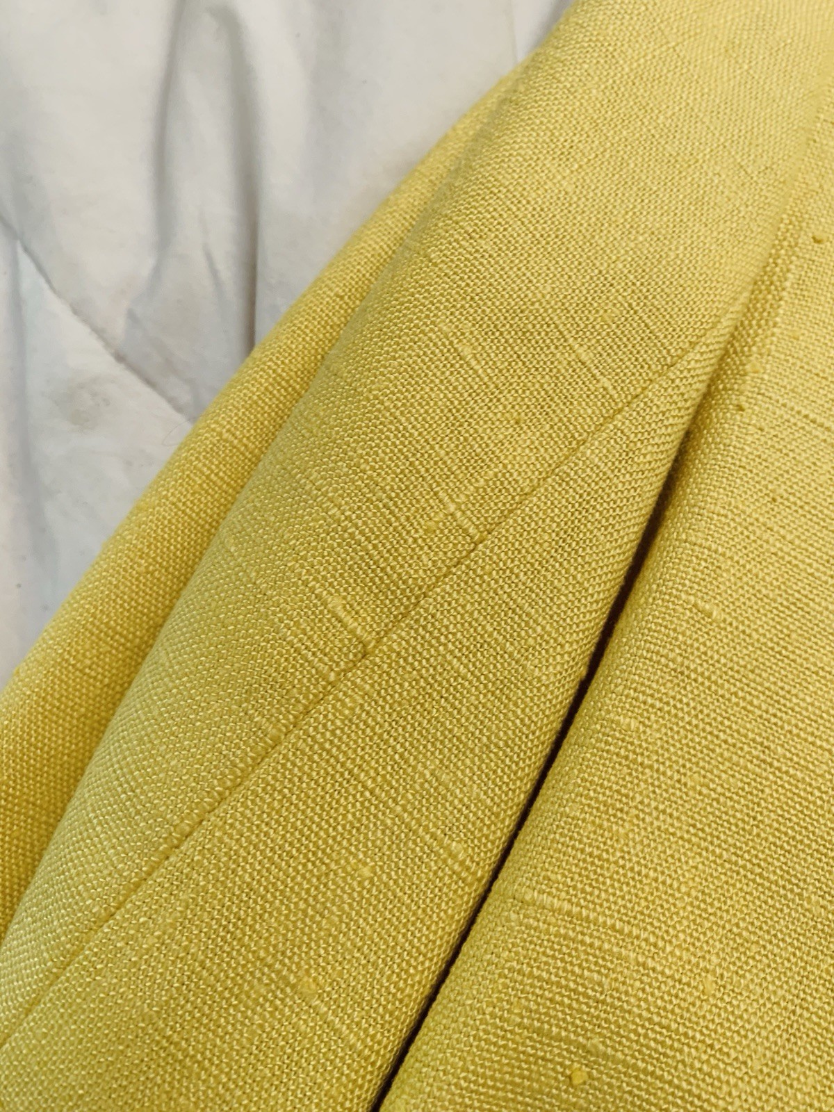 Le Clique mod 1960s Yellow Women&rsquo;s Suit Jacket blazer S