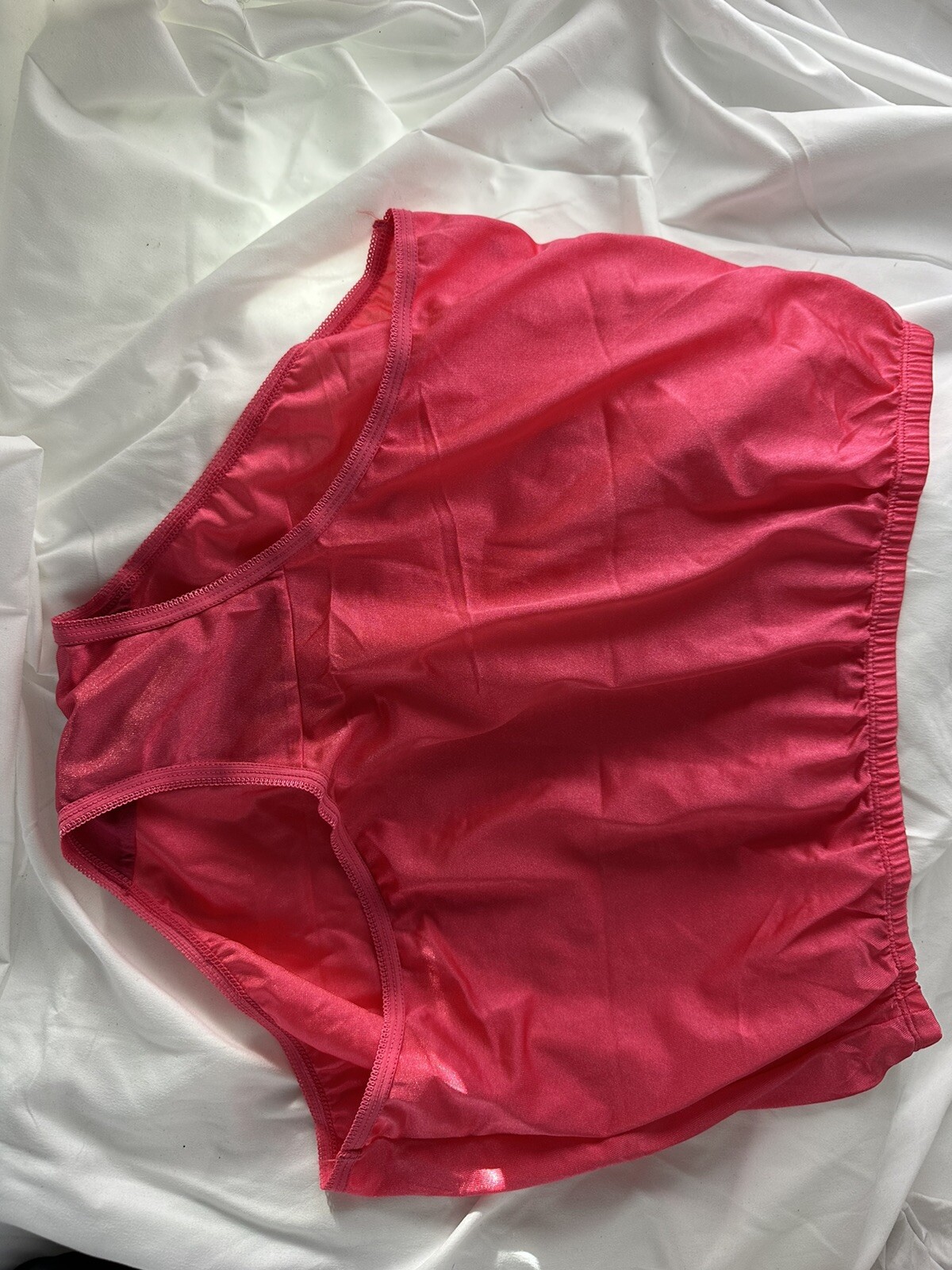 VTG Style Nylon Granny Panty Shiny Nylon 10/3XL Lollipop PINK Cozee Corner