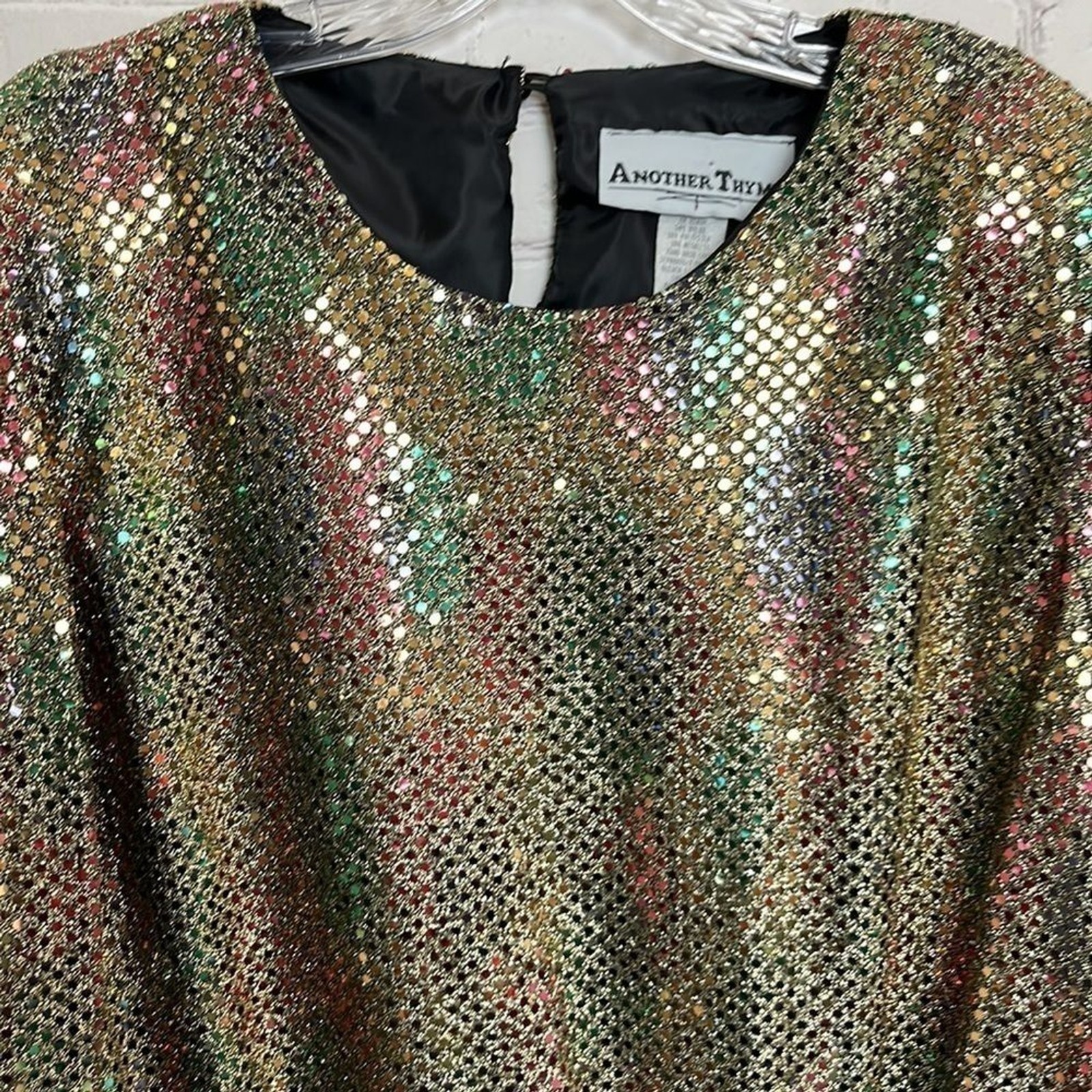 Another Thyme Vintage Sequin Top