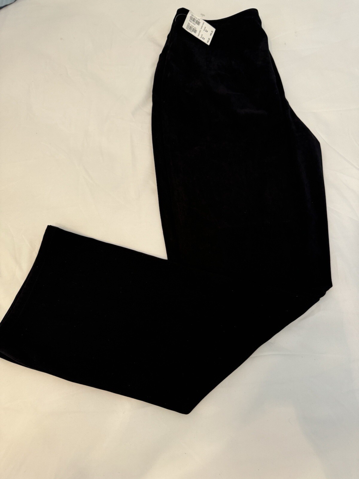 Vintage 90&rsquo;s NWT Faux Black Suede Pants Harold&rsquo;s Size 12