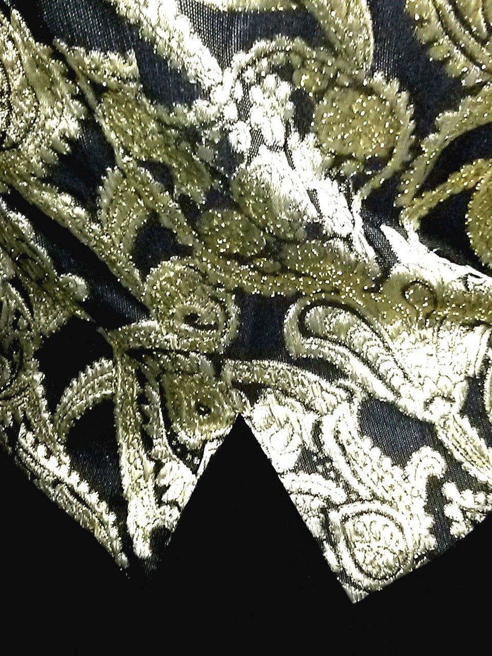 Evening brocade vest- size 34/36- tailor made- unique!!- Handmade