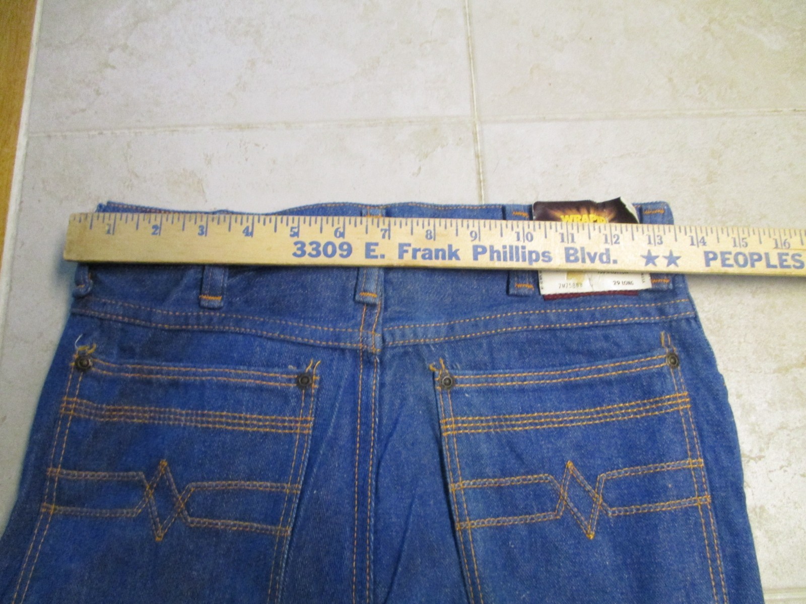 VTG Wrangler Wrapid Transit Womens Straight Leg Jeans 29 Long Deadstock NOS USA