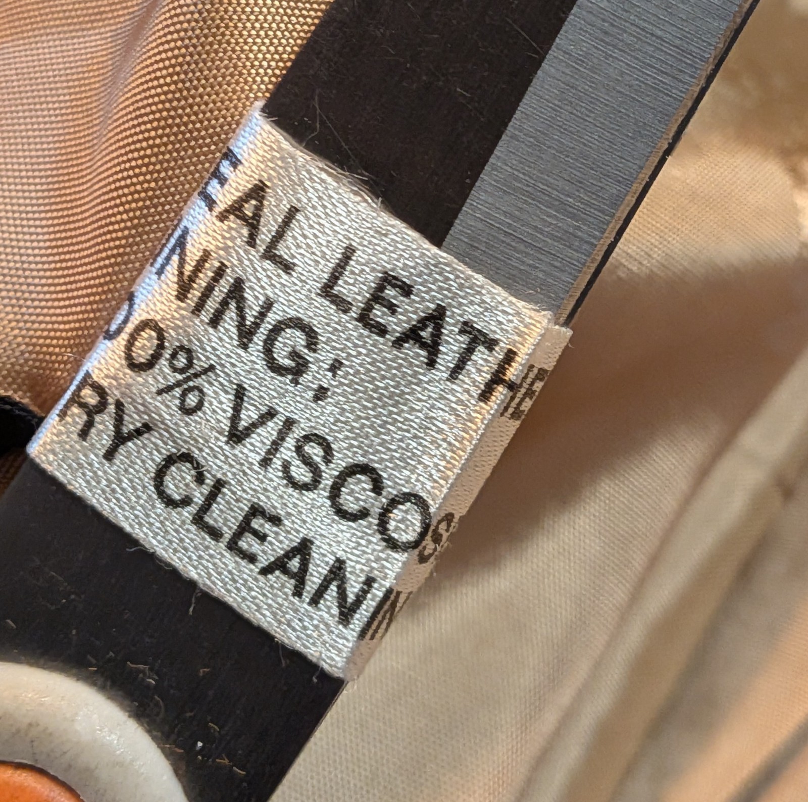 Vintage Top belted Doeskin Leather Walter Rupp W Germany – 1970s