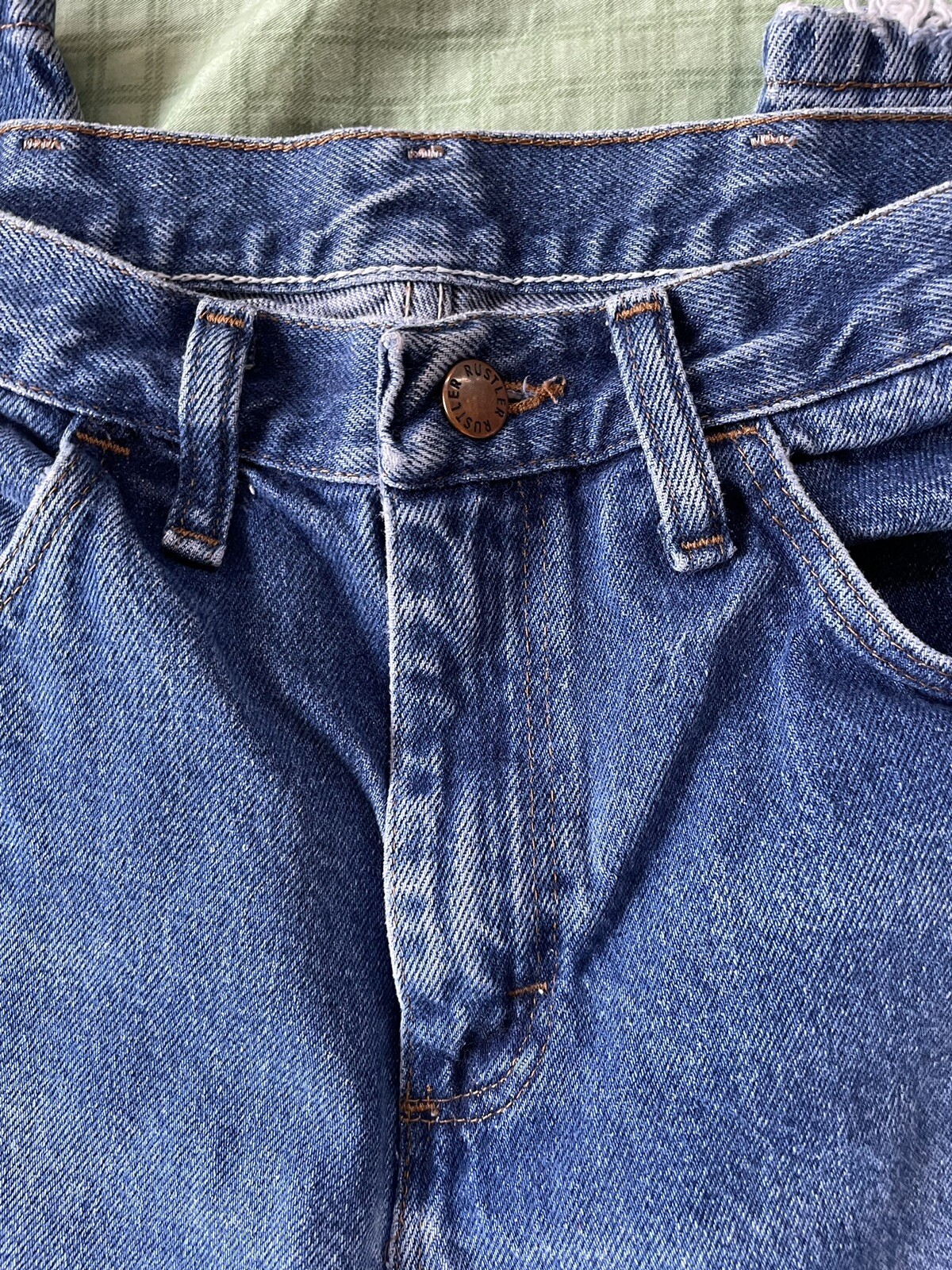 Vintage 1990s Distressed Jeans Rustler