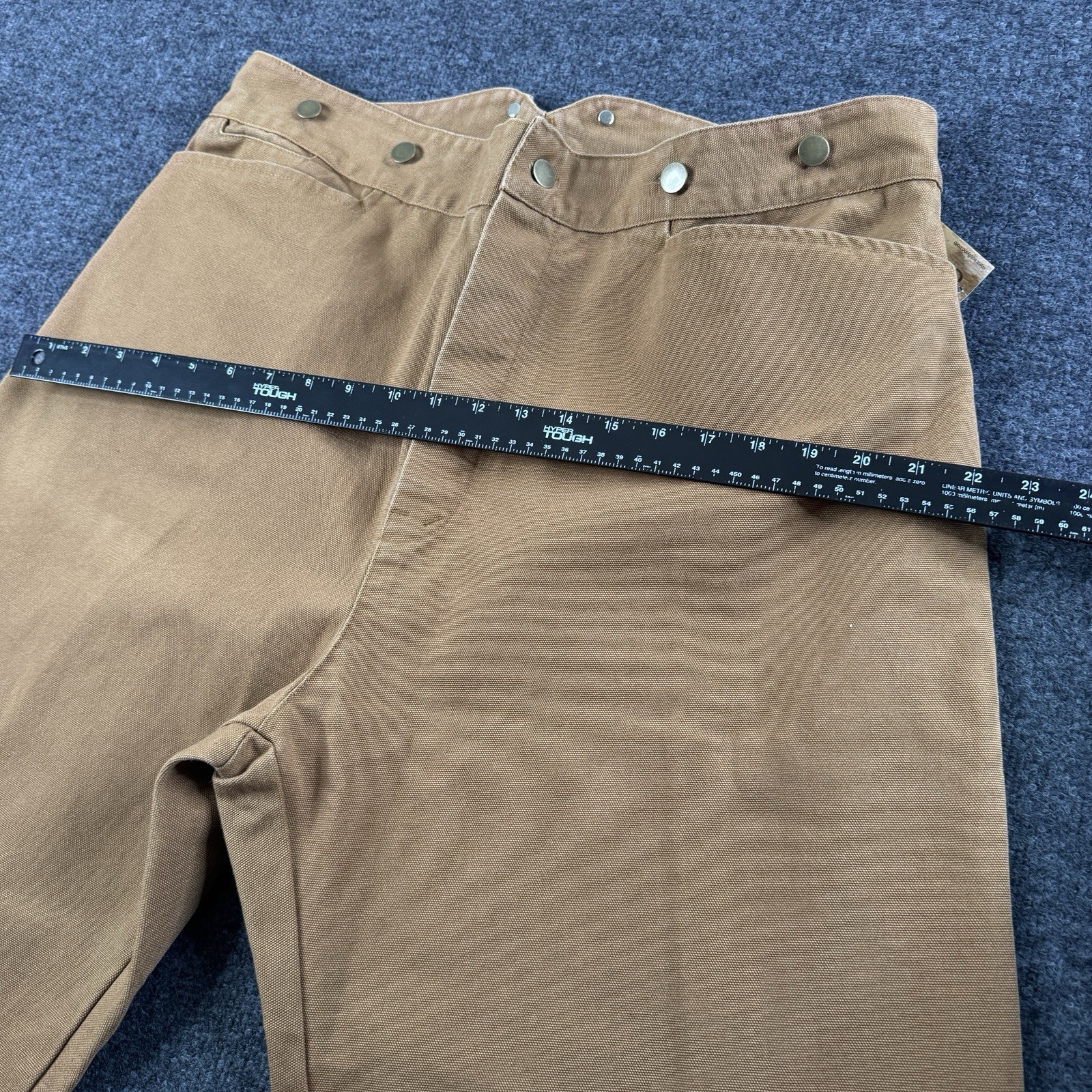 Scully Rangewear Womens 18 Canvas Saddle Seat Equestrian Pants Made USA NWT VTG