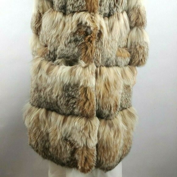 Vintage Viola Sylbert Designs Pieced Fur Coat (One of a Kind) Med/Large