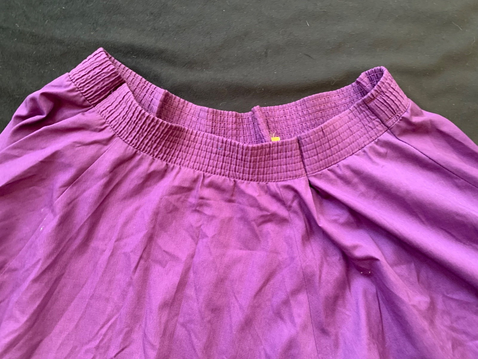 Malco Modes “Partners House” vintage tiered purple square dance circle skirt-M