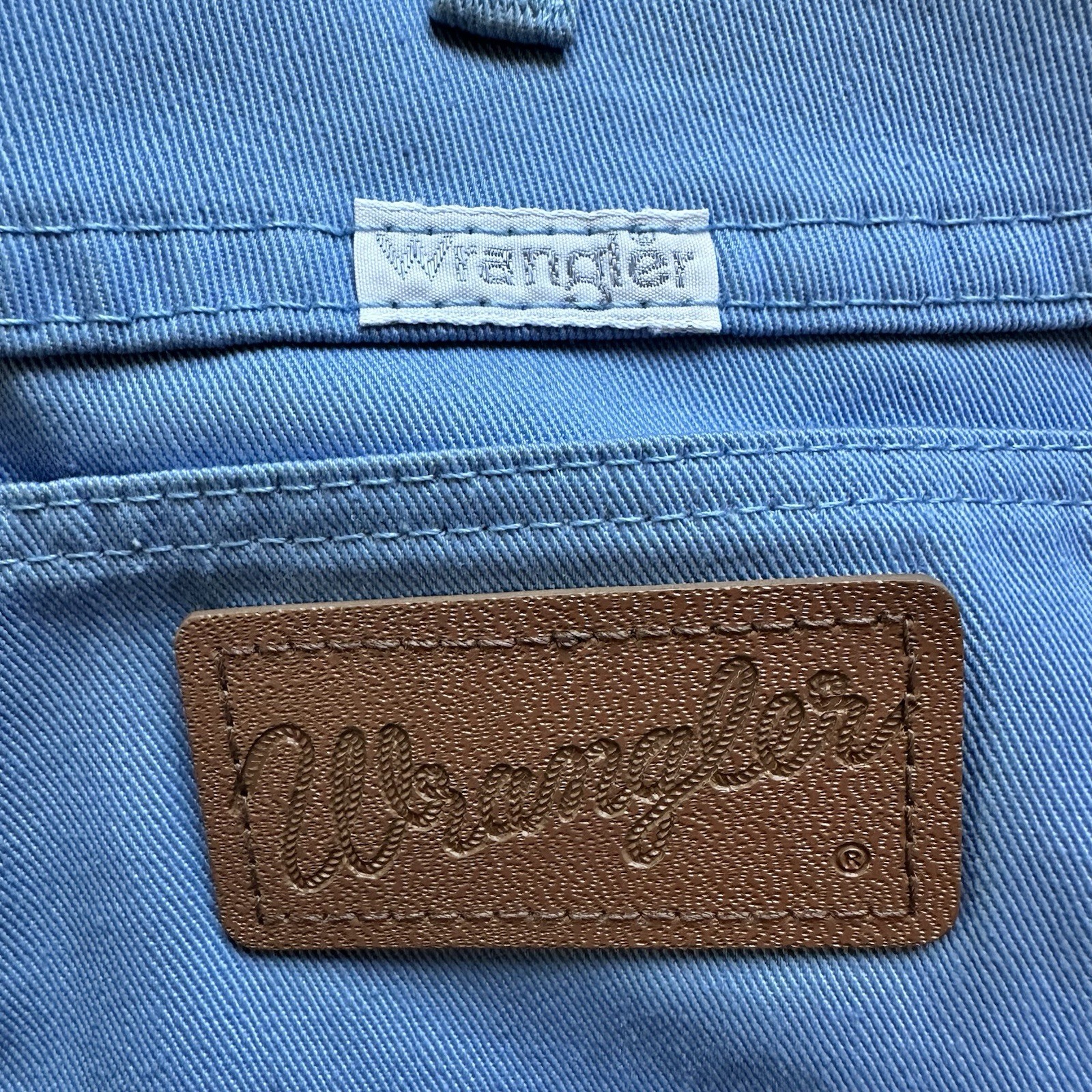 Vintage 60’s/70’s Wrangler Blue Sta-Prest Jeans. Women’s. Western. Rare. 26/33