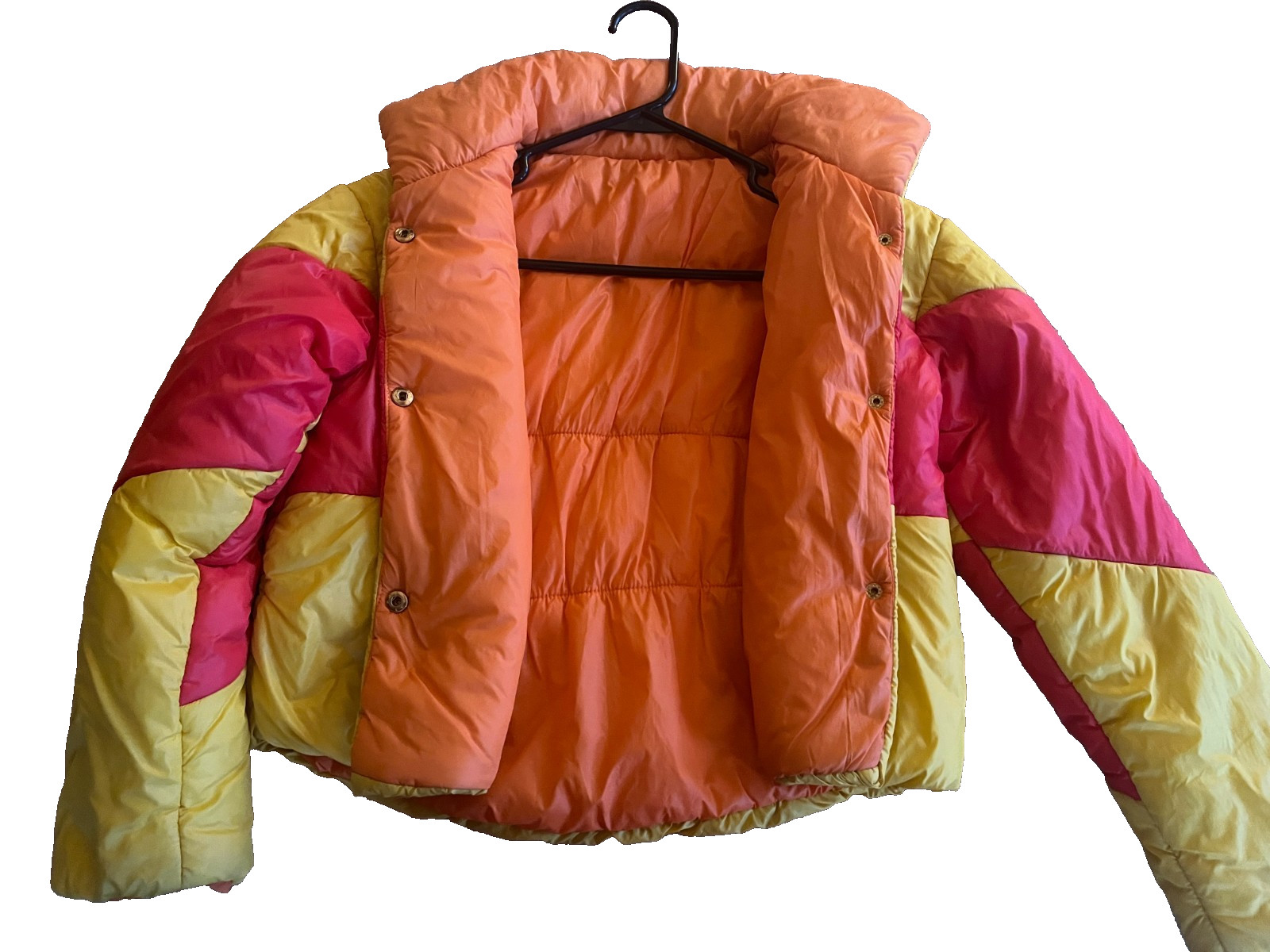 Archival Junya Watanabe Comme des Garçons FW2004 C-Shaped Cropped Puffer Jacket