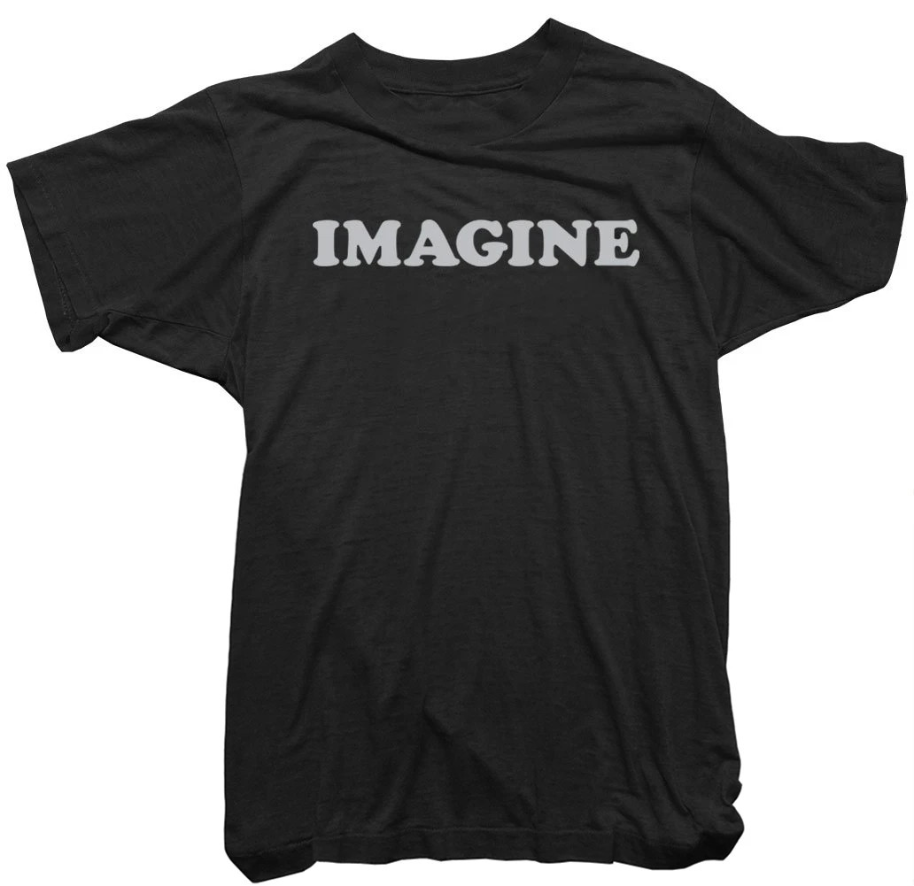 Yoko Ono Womens T-Shirt -John Lennon Imagine Tee worn by Yoko Ono – Officially L