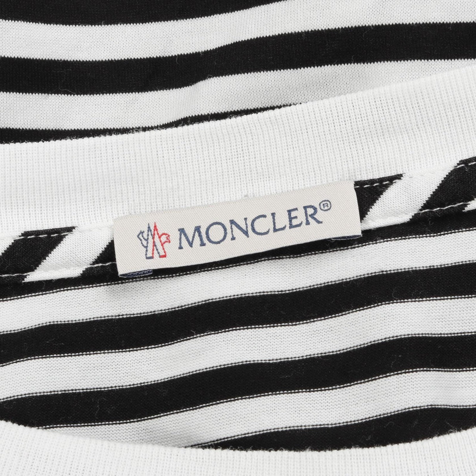 Moncler Cotton Border Top – DUTY FREE