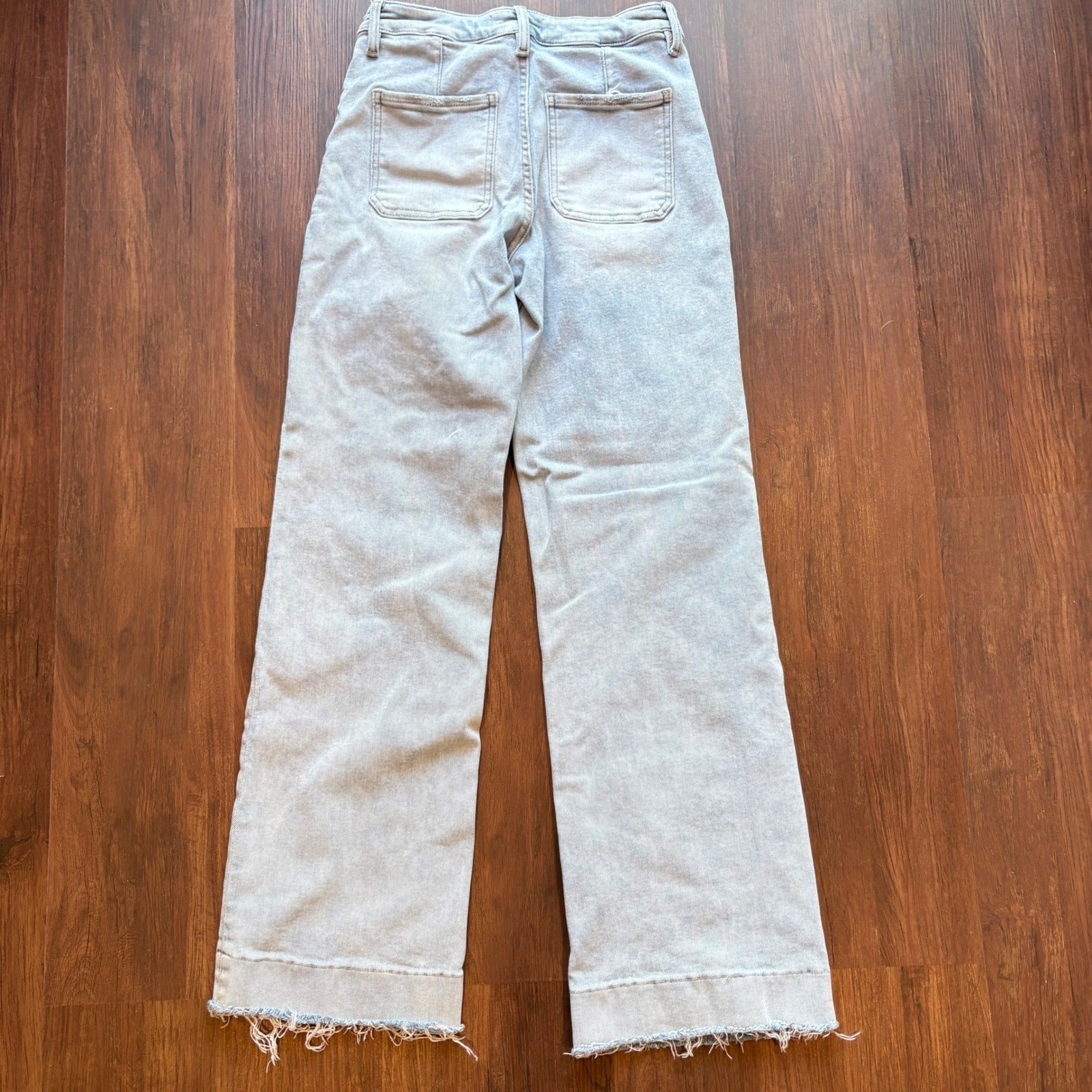 ♾️Lovervet by Vervet Tantalize High Rise Wide Leg Patch Pocket Jeans 28/7♾️
