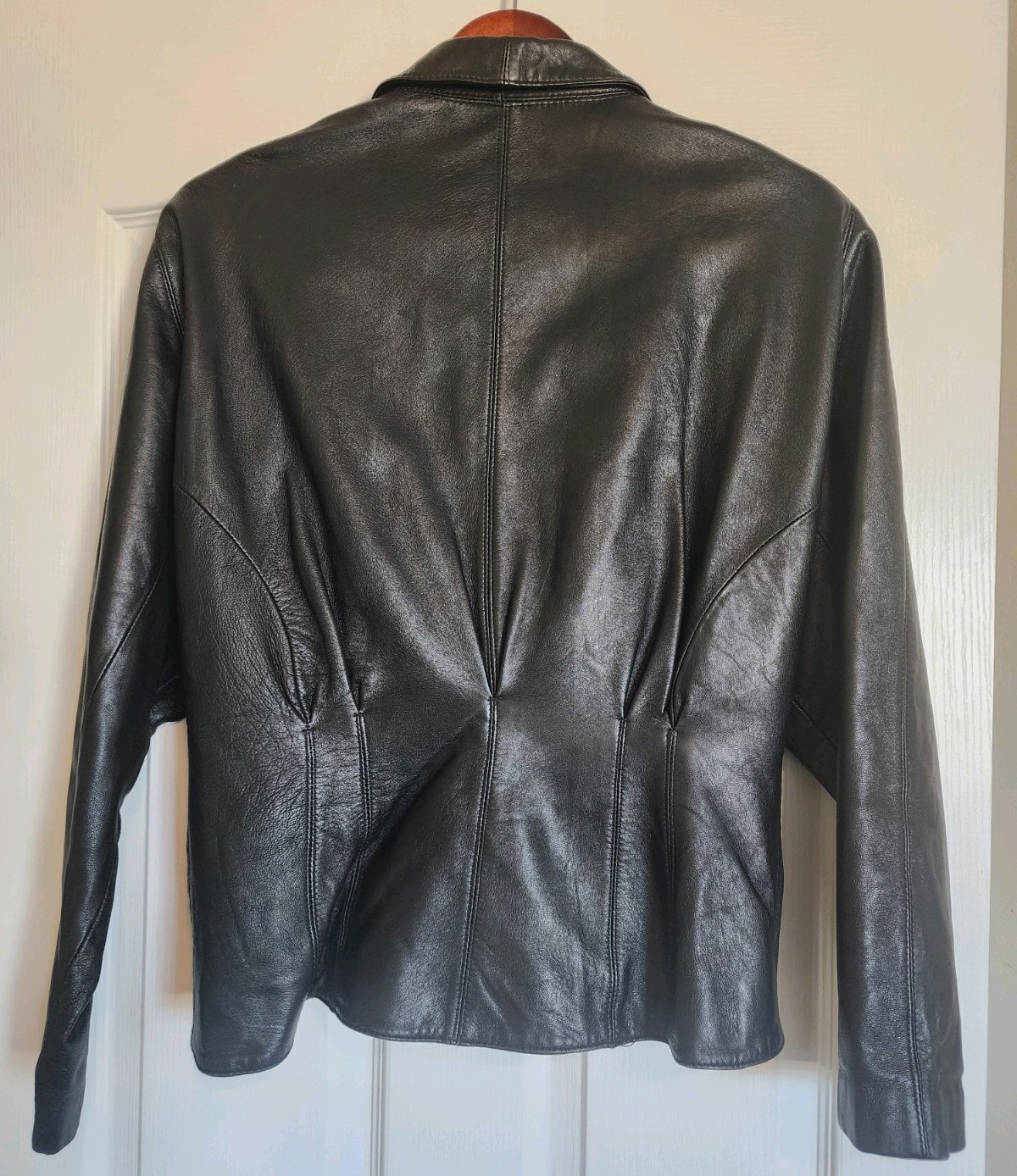 VTG 🔥Wilsons 100% Leather Jacket – 90&rsquo;s Retro Moto Y2K Grunge streetwear Biker