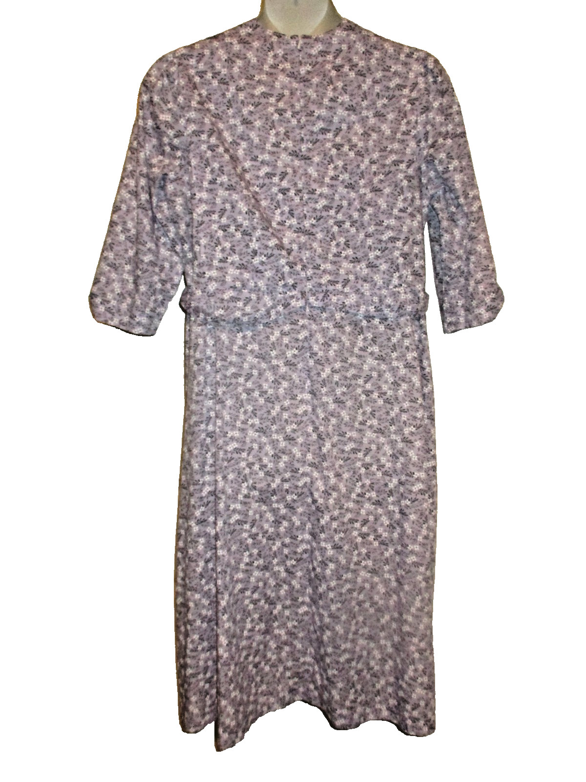 « Mennonite Handmade Modest Cape Dess Purple 46” Bust x 44” Waist x 48 Length »