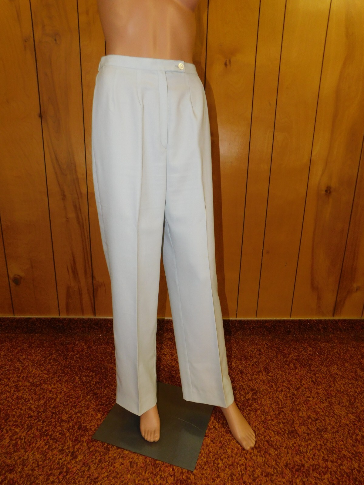 Vintage BROWNSTONE STUDIOS Gray Pants and Blouse Set Waist 29-31&Prime;