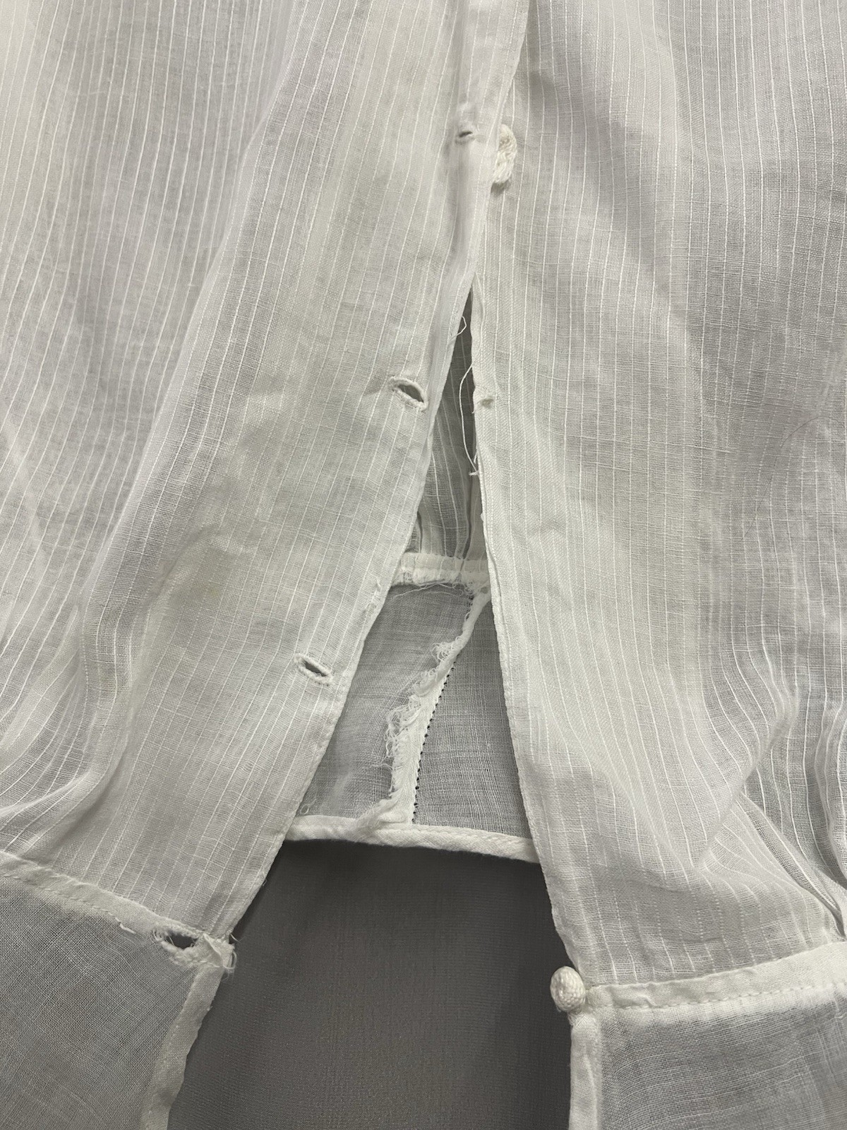 1910’s White Cotton & Lace blouse