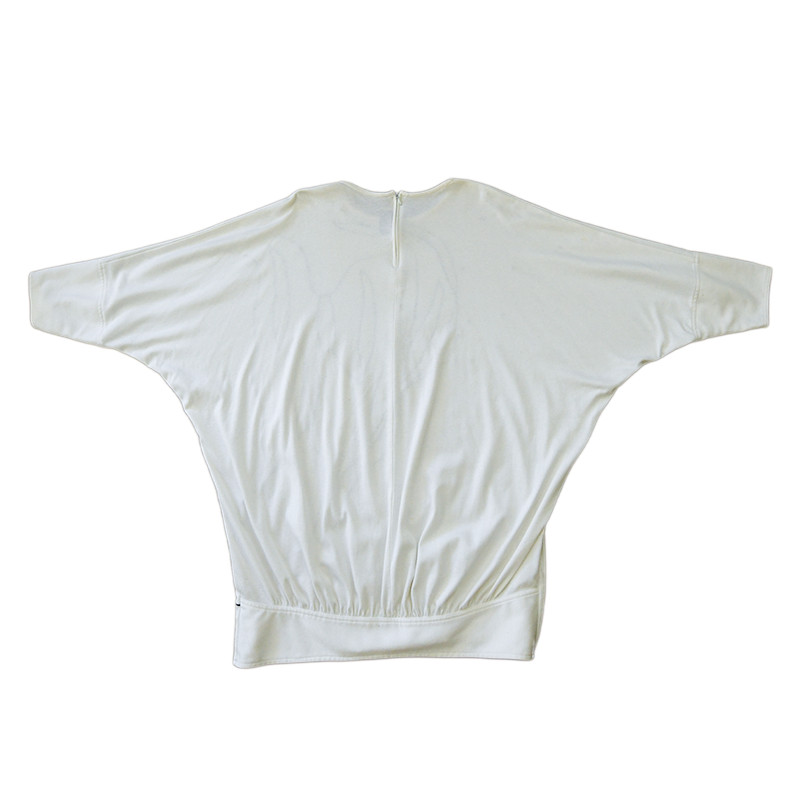 1980s Vintage Oversized Batwing Top – Avant Garde Fish Stud Design– Tunic Shirt