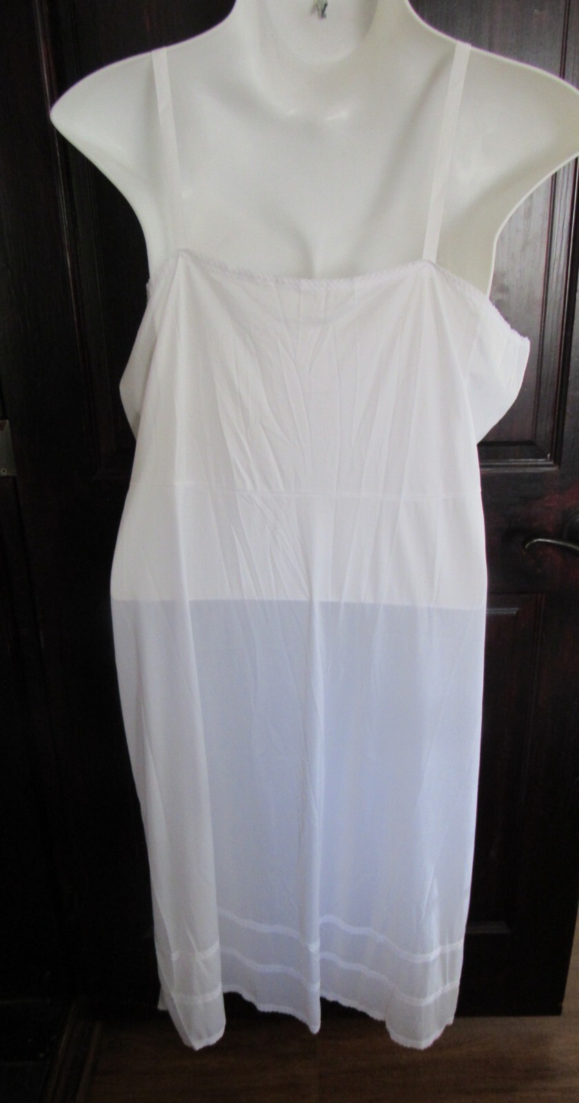 Dixie Belle Vintage Individual Fit Full Slip Size 48 Tall Made in the USA NWTS