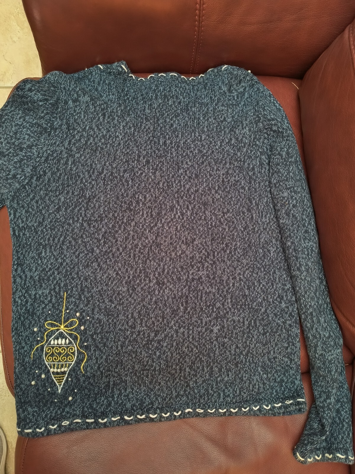 Reference Point Vintage Lady&rsquo;s Holiday Sweater – Casual, Party/Cocktail (M)