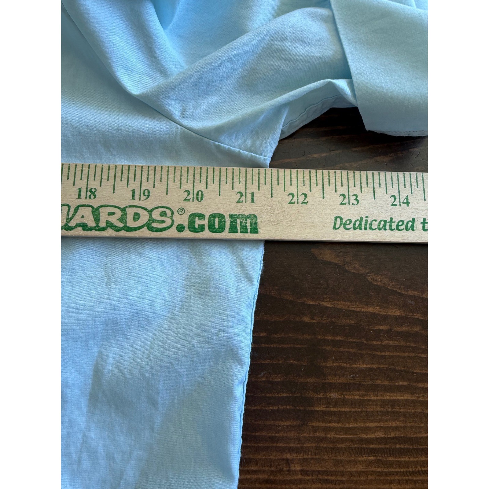 Vintage Kodel Blue Embroidered Initial A Monogram Peter Pan Collar Shirt 38