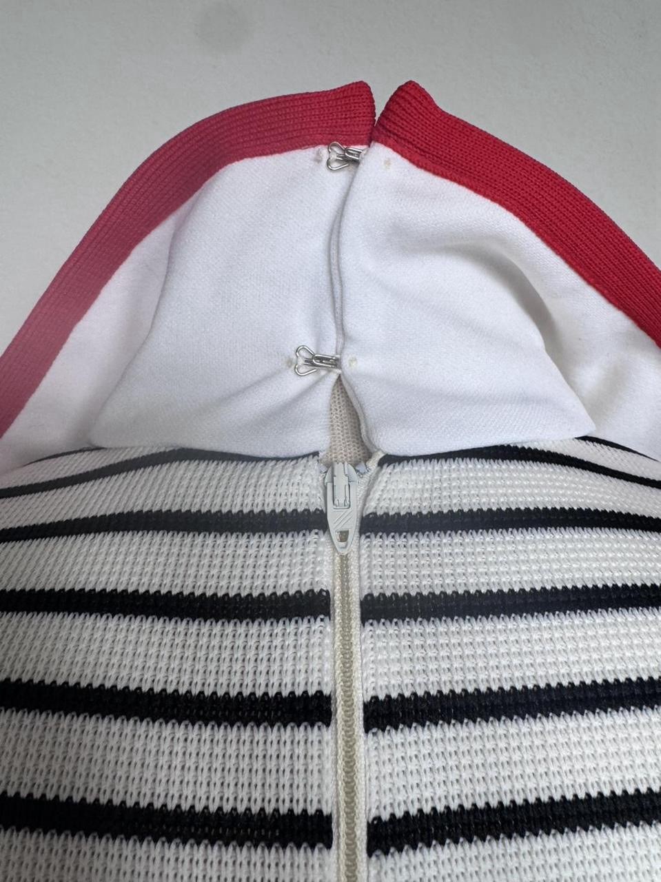 VTG 70s Mod Knit Shift Dress Flared A-Line Geometric Deadstock NWT