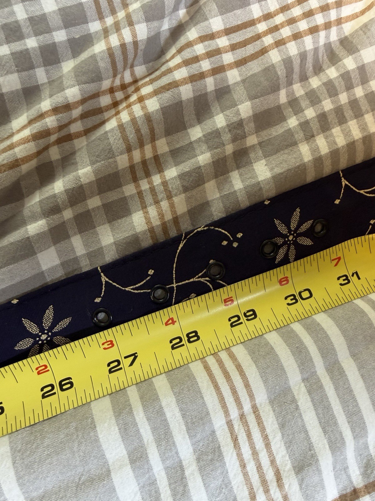 Vtg 80s Does 40s Peri Petites Navy Shirt Dress~8P~Belt 3/4 Puff Slvs Secretary