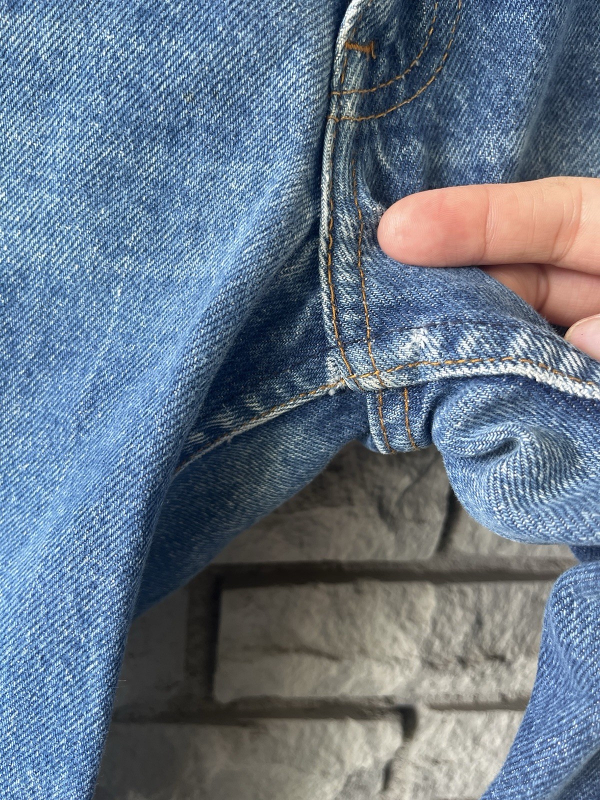 Vintage 684 Orange Tab Levi’s Darkwash Bell Bottom Jeans W31| L34