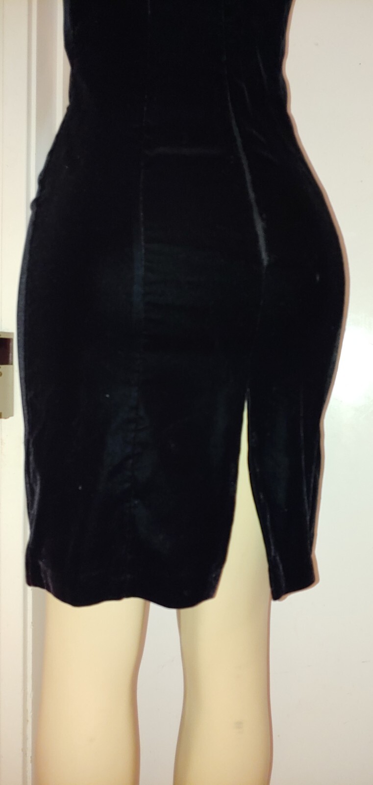 Vintage vampire Mistress Velvet Sequin 90s Dress Limited Edition
