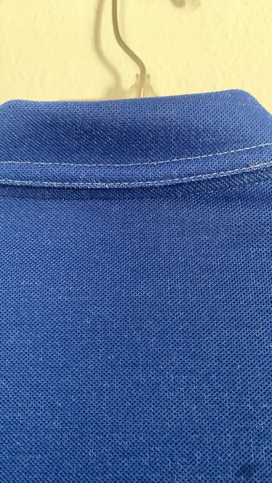 Vintage Graff California Blue Polyester Pleated Pull-on PantSuit Large