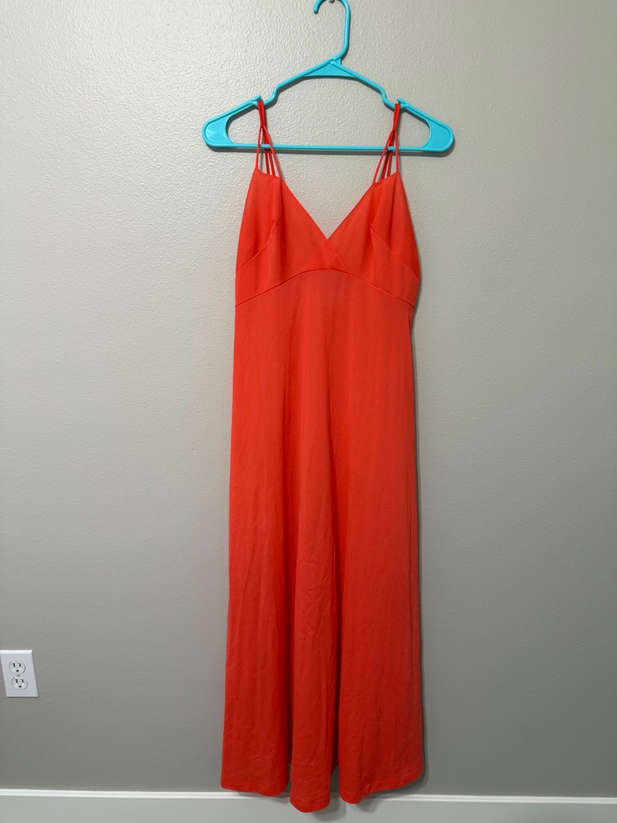 Vintage Ginger Rogers for JCPenny orange gown by with floor length jacket