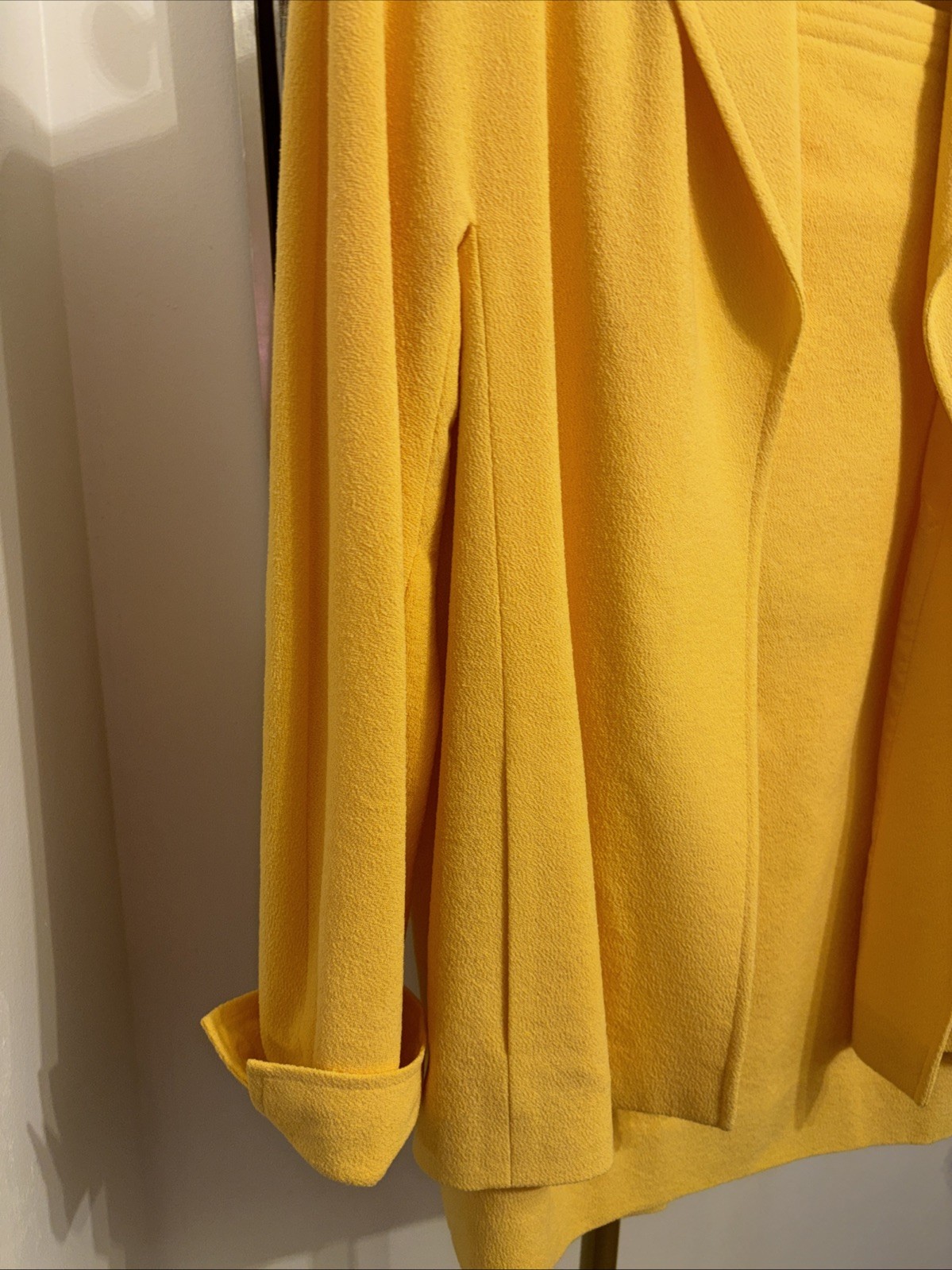Vintage Escada Margaretha Ley, 90s Power Suit 38/42 Sunshine, Yellow RN61891