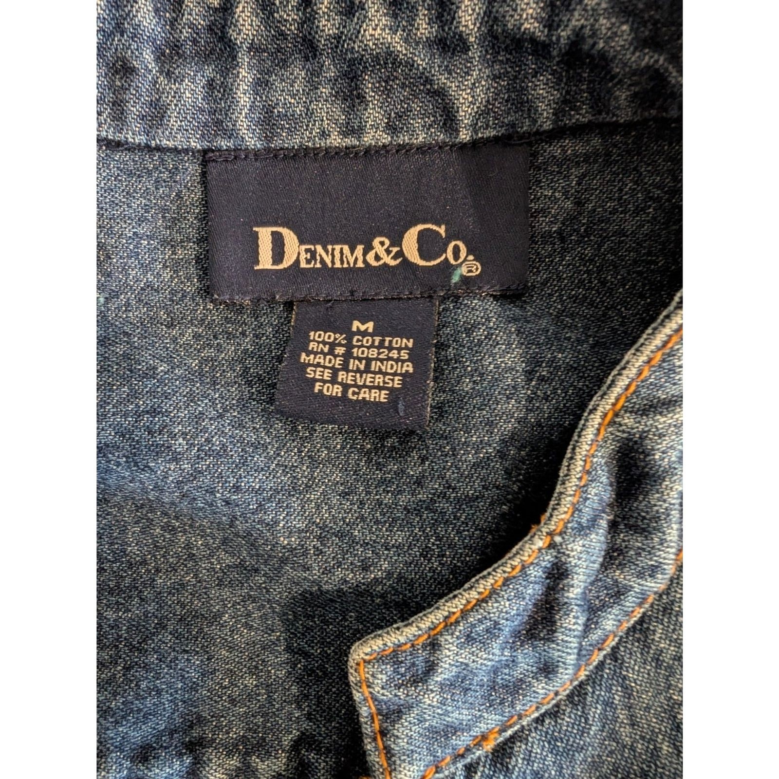 Denim & Co Jean Jacket
