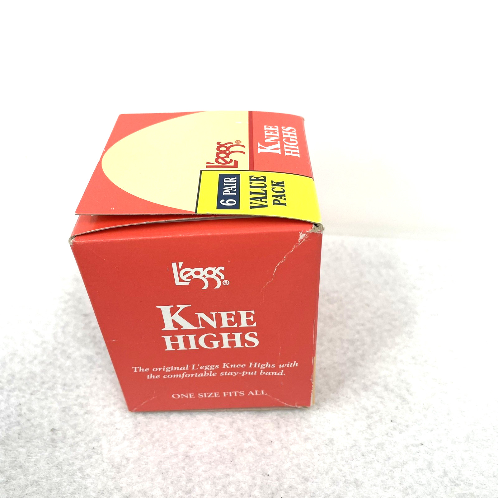 VTG Leggs Hanes Basic Edition Knee-High Nylon Stockings Sandal Foot Lot 31 Pair