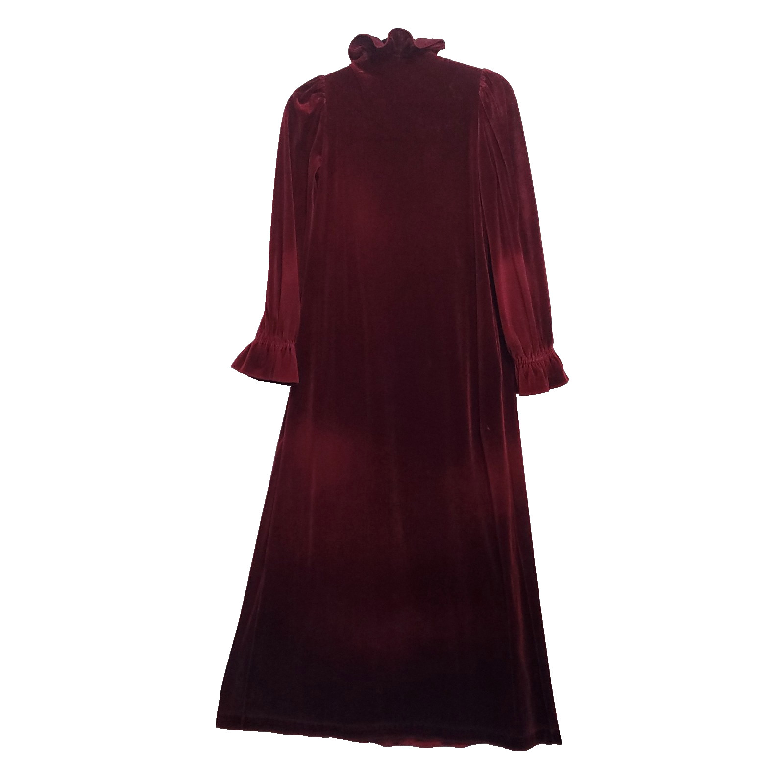 Velvet victorian goth maxi Nightgown Gilligan O&rsquo;Malley M Pet Coquette vampire