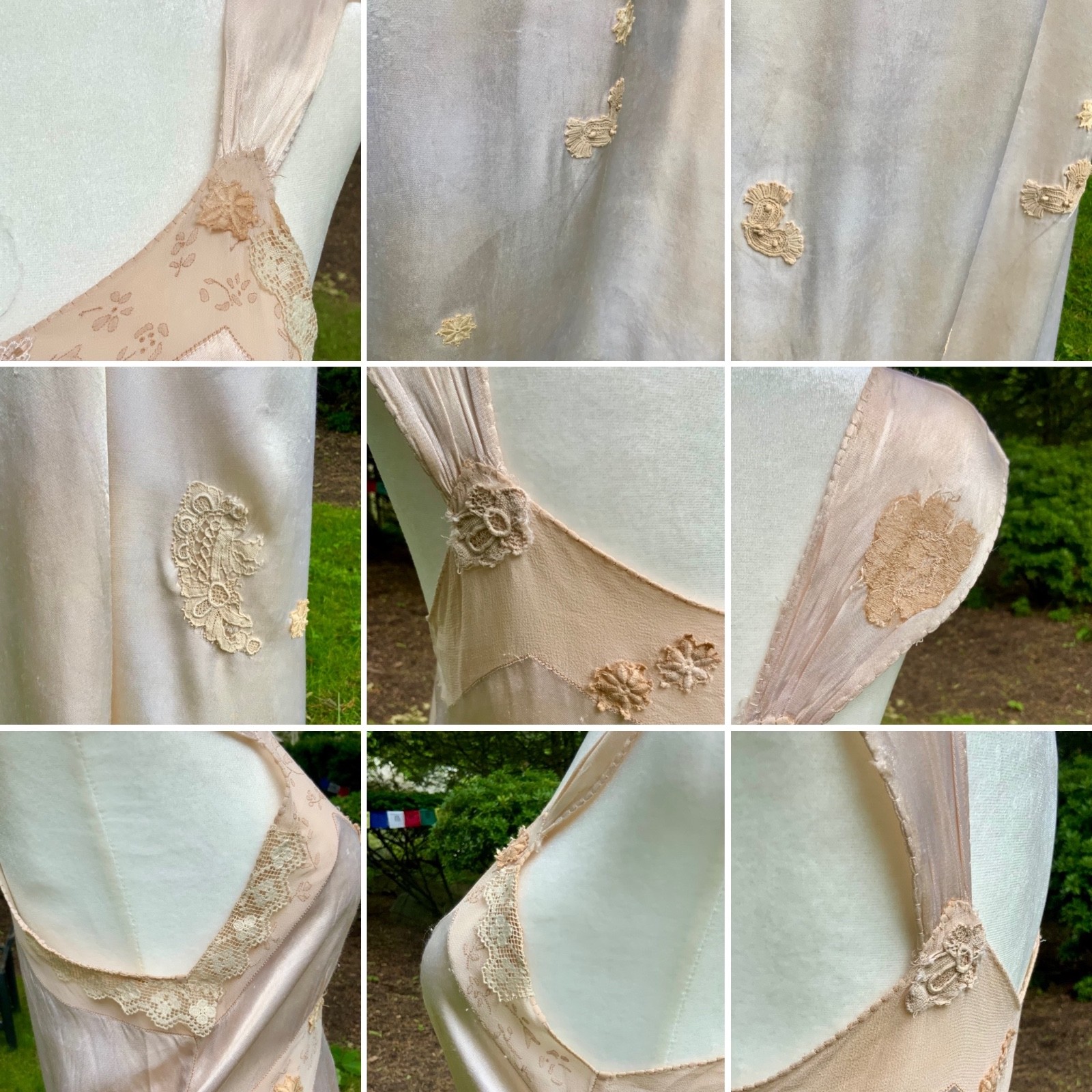1930s Silk Chiffon Hostess Gown | Blush Pink Boudoir Dress | Restored 30D