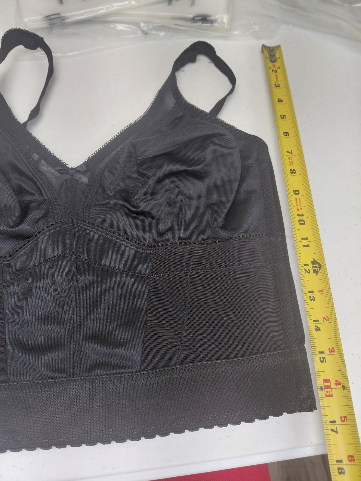 Vintage Crown-nette Longline Bra Size 40DD