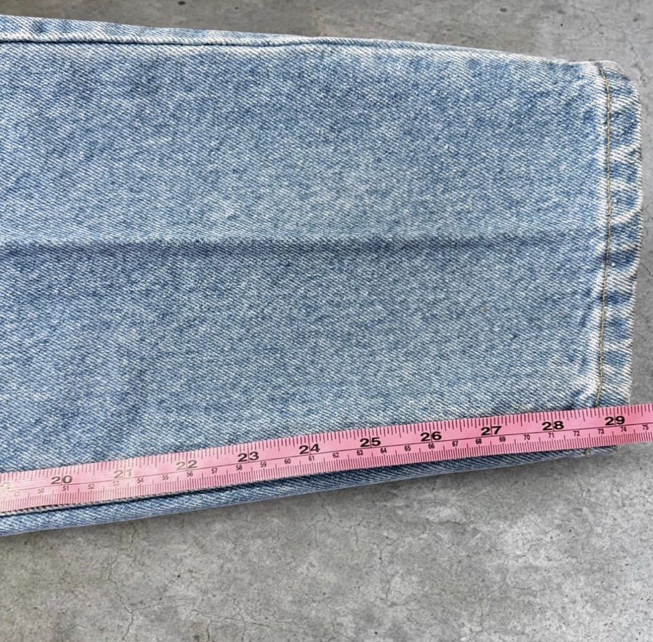 Vintage 90s Lee USA Made High Waisted Tapered Mom Jeans Light Wash 33×29